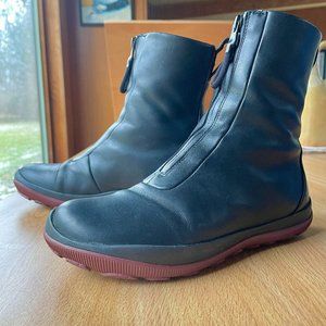 Camper Peu Pista GORE-TEX Ankle Booties, 38, Black